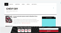 Desktop Screenshot of chevydiy.com