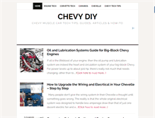 Tablet Screenshot of chevydiy.com